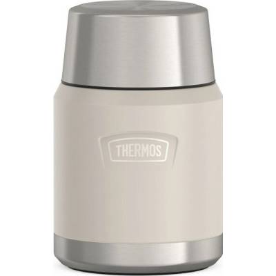 Thermos termoska na jedlo Icon Food Jar with Folding Spoon 470 ml béžová