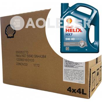 Shell Helix HX7 5W-40 16 l
