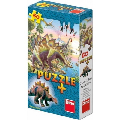 Dino Dinosauři s figurkou Stegosaurus 60 dielov