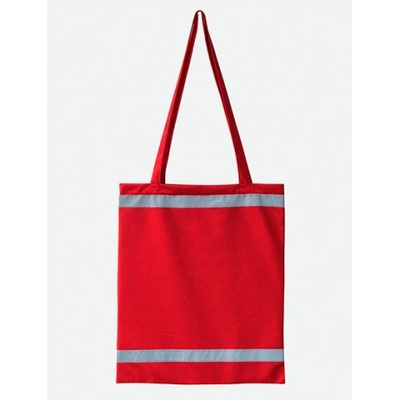 Korntex Reflexná nákupná taška KX105 Red, 38x42 cm