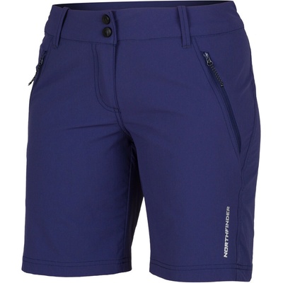 Northfinder dámske trekingové technické regular fit strečové šortky Chandra purple BE-4512OR