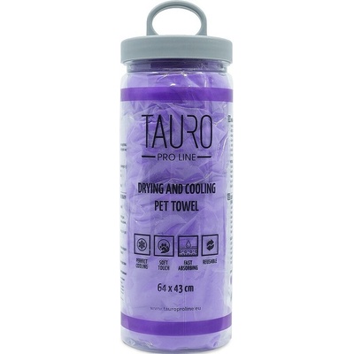 TAURO Pro Line Drying & Cooling Towel Purple