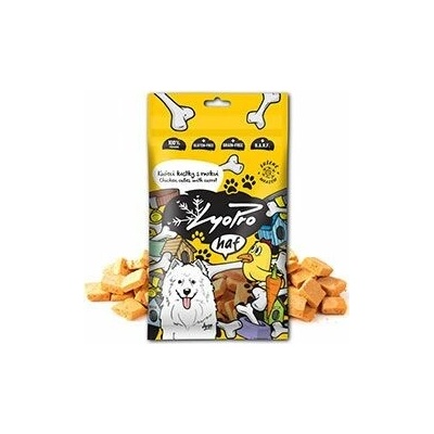 Lyopro DOG poch. mrazem sušené Kuř. kostky s mrkví 10 ks 50 g