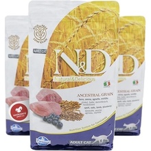 N&D Ancestral Grain Cat Adult Lamb & Blueberry 5 kg