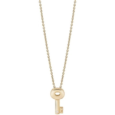 Bliss Дамско златно колие с диаманти Bliss 20095497 (20095497)