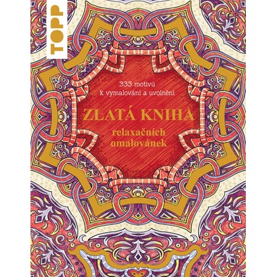TOPP ZLATÁ KNIHA relaxační omalovánky