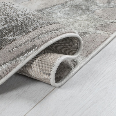 Flair Rugs Eris Marbled Silver