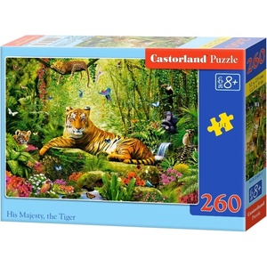 Castorland Пъзел Castorland от 260 части - Негово величество - Тигърът (В-27569-1) - baby