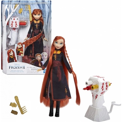 Hasbro Ledové Království II Anna s příslušenstvím a kulmou