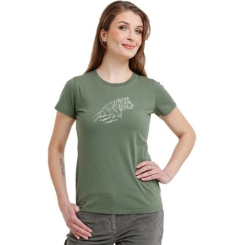 Bushman tričko Moanda green