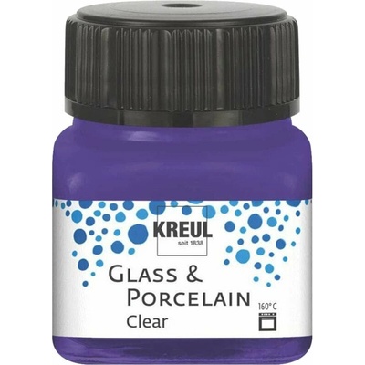 Kreul Clear Боя за стъкло и порцелан Violet 20 ml 1 бр (16211)