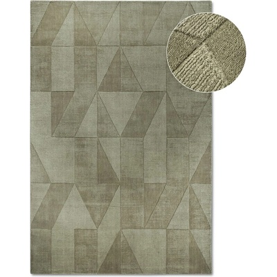 Villeroy & Boch Зелен ръчно изработен вълнен килим 160x230 cm Ursule - Villeroy&Boch (106167-160x230)