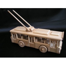 Ceeda Cavity přírodní dřevěný retro trolejbus