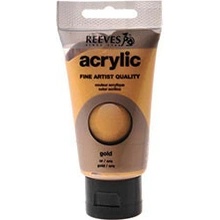 Akrylová barva REEVES Fine Artist 75 ml Gold