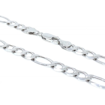 Jan Kos jewellery Stříbrný řetízek typu figaro 12119034