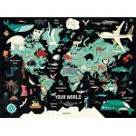 Mudpuppy - Puzzle Your world - 1 000 piese