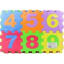 Penové puzzle Čísla a písmená 36 ks