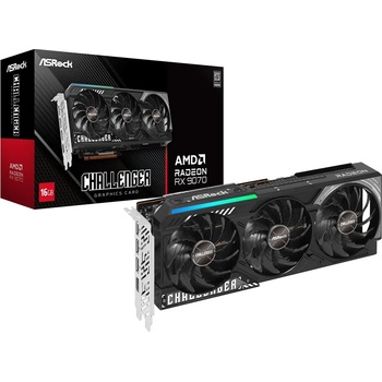 ASRock Radeon RX 9070 Challenger 16GB GDDR6 256bit (RX9070 CL 16G)