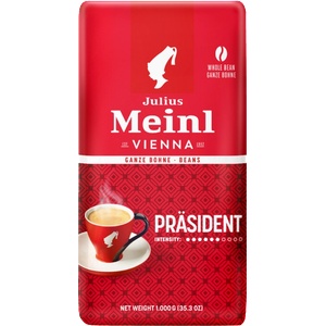 Julius Meinl Кафе на зърна Julius Meinl Präsident, 1 кг