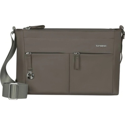 Samsonite dámská crossbody kabelka Move 5.0 Horiz. khaki tmavě šedá 151641-6207 Gunmetal Green