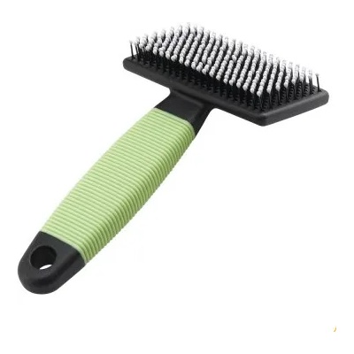 Ferplast Зелена четка с пластмасови връхчета - GRO 5799