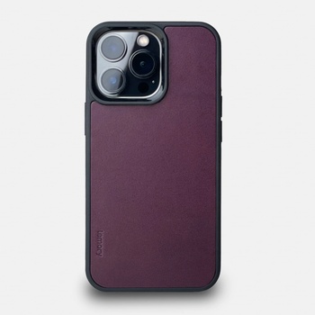 Pouzdro Lemory PROTECT Apple iPhone 14 Pro Max s magsafe burgundy