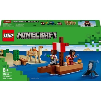 LEGO® Minecraft 21259 Plavba na pirátské lodi