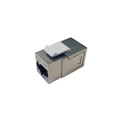 Solarix Spojka panelová CAT6A STP 8p8c RJ45/RJ45 KRJ45/6AS-SH 13180099