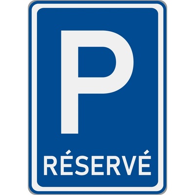 Dopravní značka IP12 Vyhrazené parkoviště (základní)