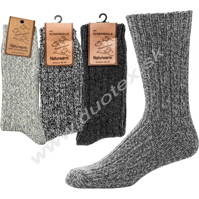 SOCKS4FUN Zimné ponožky W-6579-7 k.7