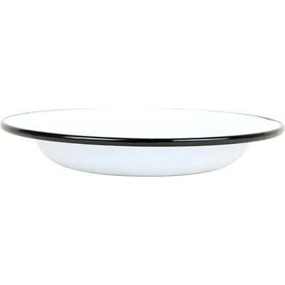 RADOST enamel Smaltovaný talíř hluboký bílý 22cm/ 0,8l RADOST enamel | 00000-0000208B