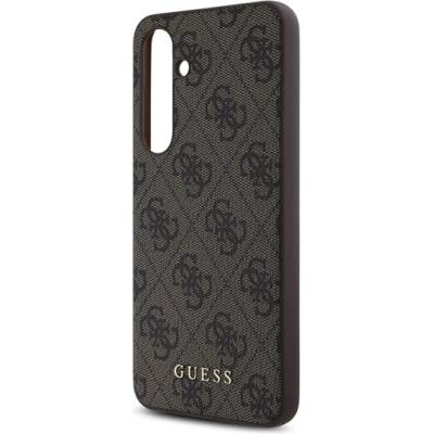 CG Mobile Samsung S24 FE GUESS 4G METAL GOLD LOGO пластмасов протектор за телефон текстилен заден капак FASTEN GUHCS24FEG4GFBR (GUHCS24FEG4GFBR)