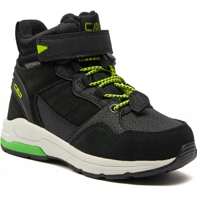 CMP boty Kids Hadil Leather Wp Urban Shoes 3Q84524 tmavomodrá