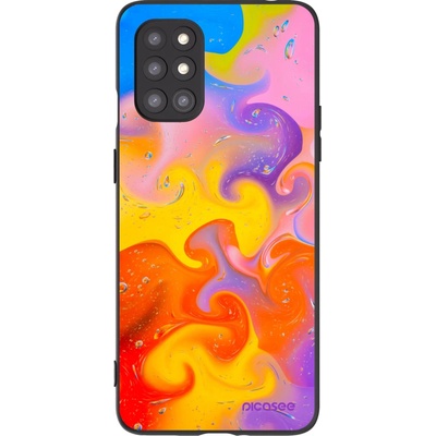 Pouzdro Picasee silikonové OnePlus 8T Bubbles černé