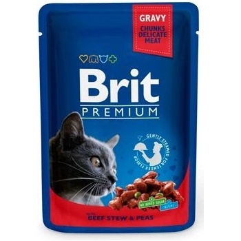 Brit Premium Cat Beef Stew & Peas 100 g