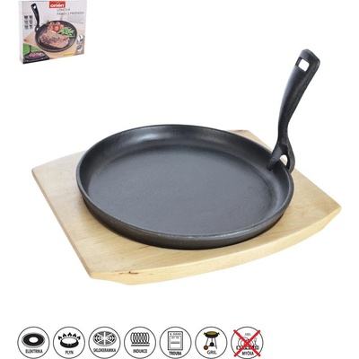 Orion Liatinová panvica s doskou 22 cm