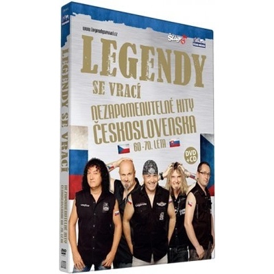 Legendy se vrací - Nezapomenutelné hity Československa CD
