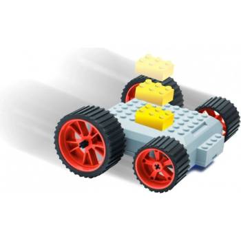 meeperBOT 2.0 LEGO Compatible Platform Brick Red