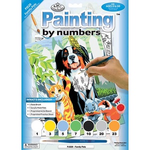 Royal & Langnickel Рисуване по номера Family Pets (PJS29)