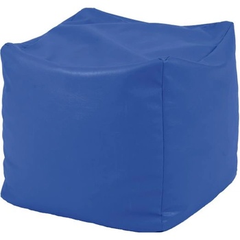 Image 1 of PUFRELAX Пуф, 80л. , Табуретка Куб - Bluemarin, Перящ се калъф, Водоустойчив, Пълнеж от Полистиролни перли (PUF-G-C-PEX-BLM)