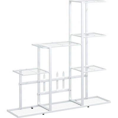 HangarStore Stojan na rostliny 336113 bílý kov – Zboží Dáma