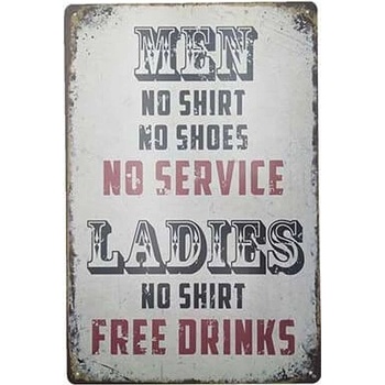 Ceduľa Men - Ladies