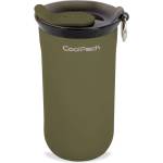 COOLPACK Термочаша за кафе TOM 350 мл - OLIVE GREEN - CoolPack