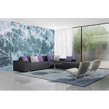 DIMEX ART s. r. o Самозалепваща се флизелинова фототапета надраскана ледена повърхност 375 x 250 см