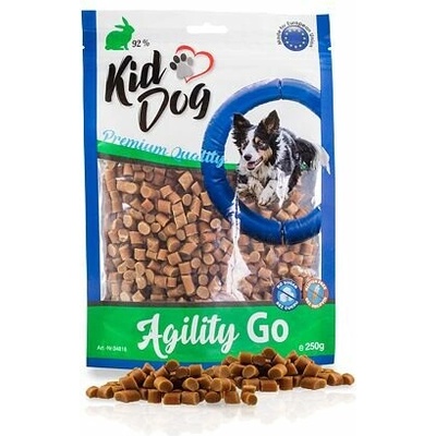 Kiddog AGILITY GO mini kousky s králíkem 250 g