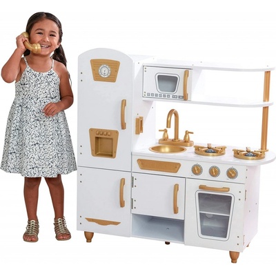 Eco Toys Detská drevená kuchynka s príslušenstvom 7267 7267