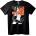 NOONEBRAND Тениска аниме котешко лице - 2XL, White