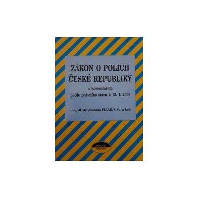 Zákon o policii České republiky s komentářem k 12.1.2009