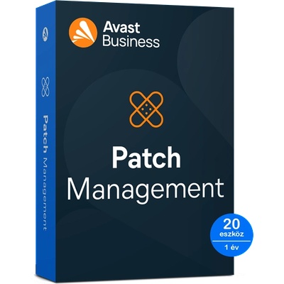 Avast SW Avast Business Patch Management - 20 устройства/1 година, електронен лиценз AVBUSPATMAN1Y20 ESD (AVBUSPATMAN1Y20 ESD)