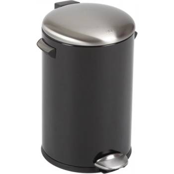EKO-Europe EKO Кош за отпадъци с педал BELLE DELUXE- 12 литра - черен (EKO 921712 - Black)